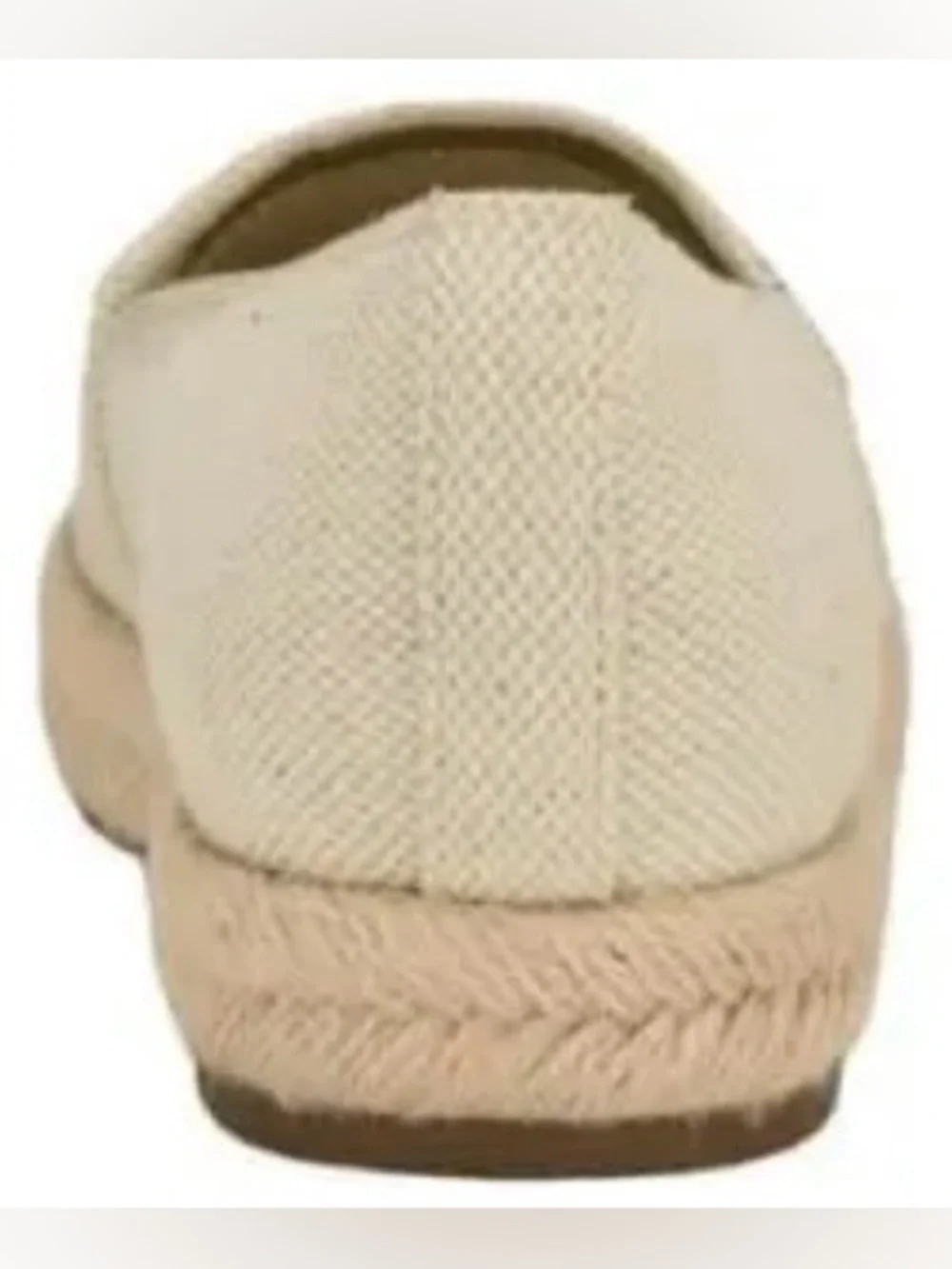 GUESS Women's Cream Espadrille Loafer Size 5